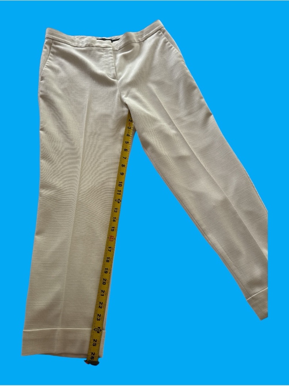 Ann Taylor size 10 Cream Dress Pants - Classic Straight Leg